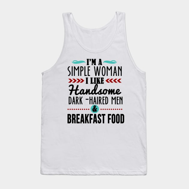 I'm a Simple Woman Tank Top by nicedrak